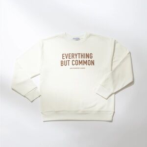 Uncommon James White Crewneck Sweater